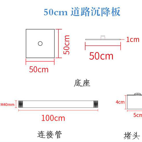 澄迈沉降板规格型号如何选择？